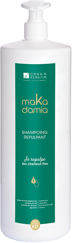 Шампунь для тонких волос Makadamia Urban Keratin, 1000 мл