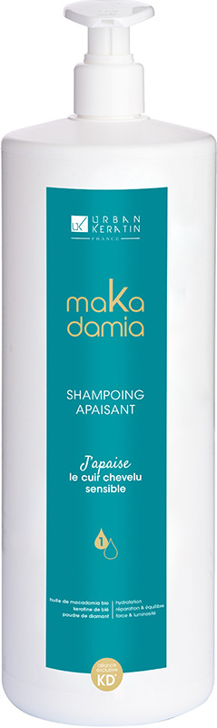 Шампунь для чувствительной кожи головы Makadamia Urban Keratin, 1000 мл