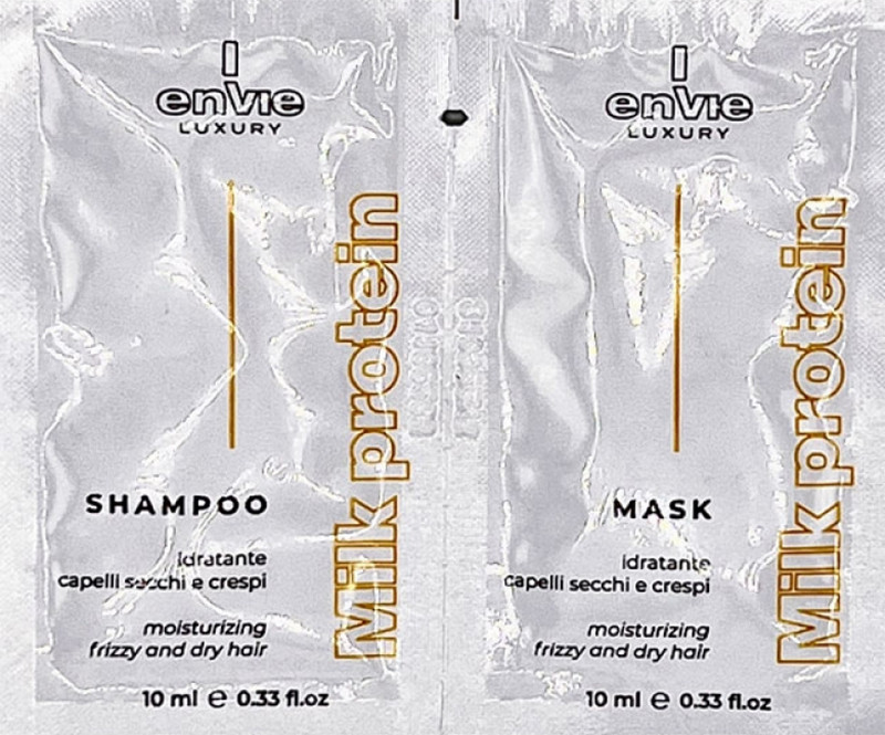 Шампунь+маска для волос LUXURY MILK Envie, 10мл