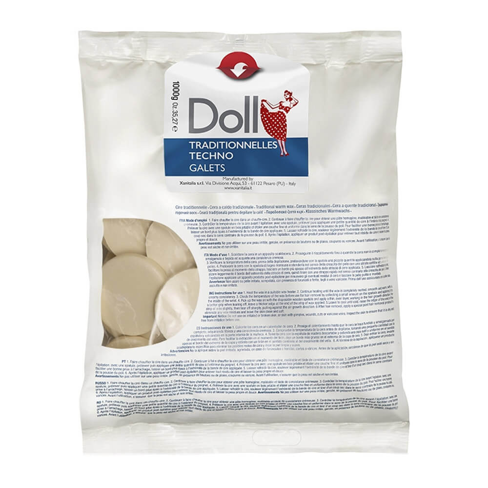 Гарячий віск в монетах Білий 1000 г., Doll