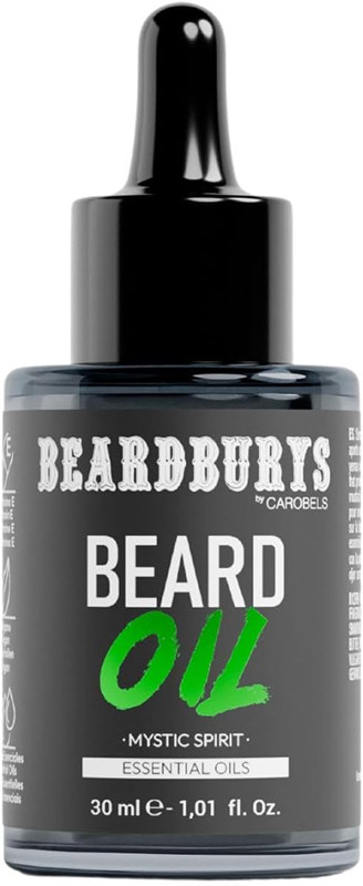 Олія-сироватка для бороди з ефірними оліями Mystic Spirit Beardburys, 30 мл