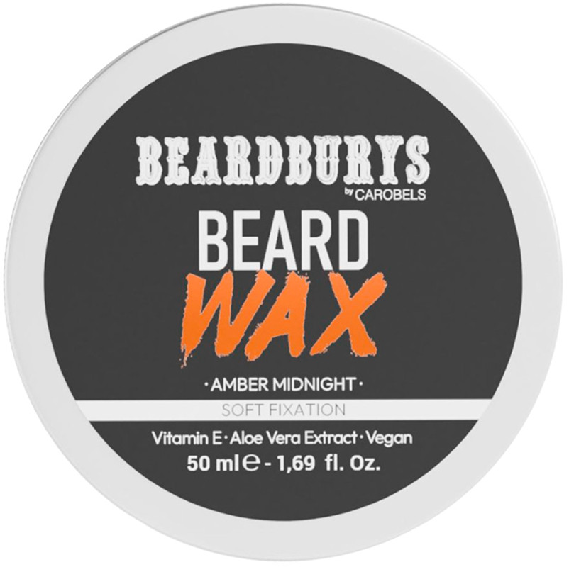 Віск для бороди Amber Midnight Beardburys, 50 мл