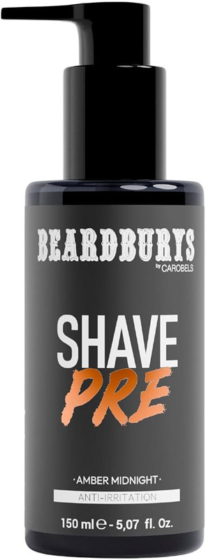 Крем проти подразнення перед голінням Amber Midnight Beardburys, 150 мл
