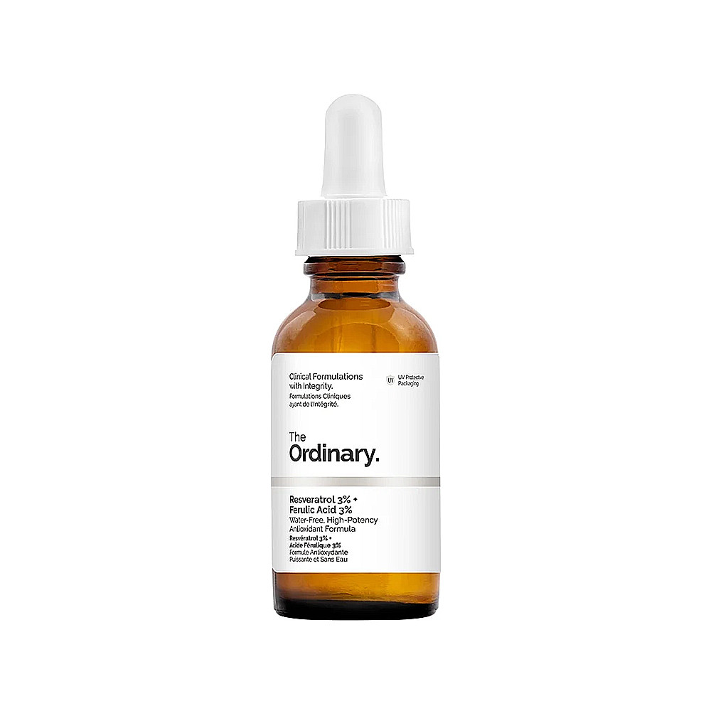 Сироватка з ресвератролом та феруловою кислотою Resveratrol 3% + Ferulic Acid 3% The Ordinary, 30 мл 