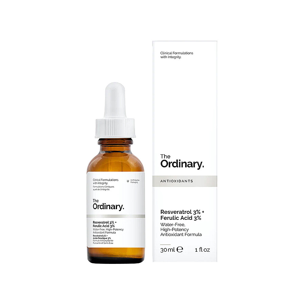 Сироватка з ресвератролом та феруловою кислотою Resveratrol 3% + Ferulic Acid 3% The Ordinary, 30 мл  Фото 2 