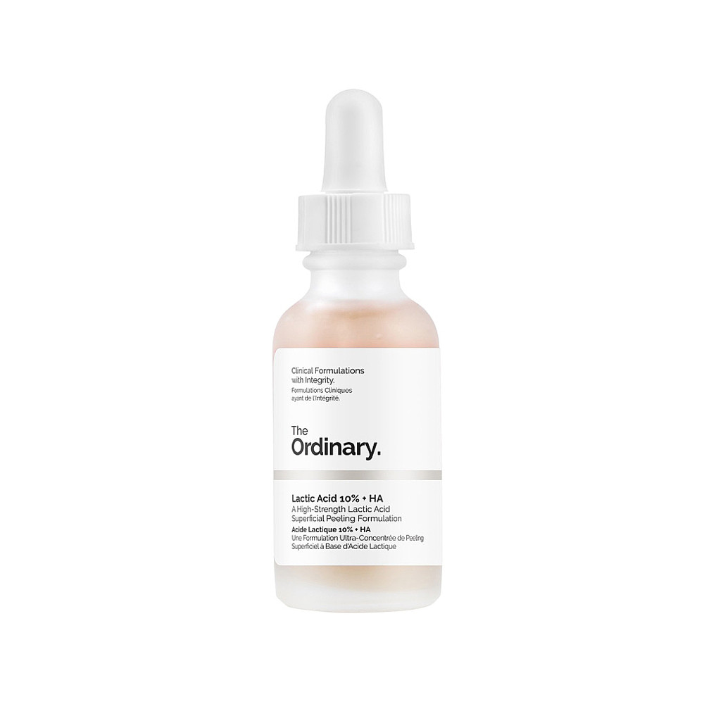 Пілінг з молочною та гіалуроновою кислотою Lactic Acid 10% + HA The Ordinary, 30 мл