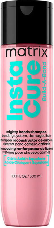 Шампунь з бондингом для зміцнення дуже пошкодженого волосся Instacure Build A Bond Matrix, 300мл