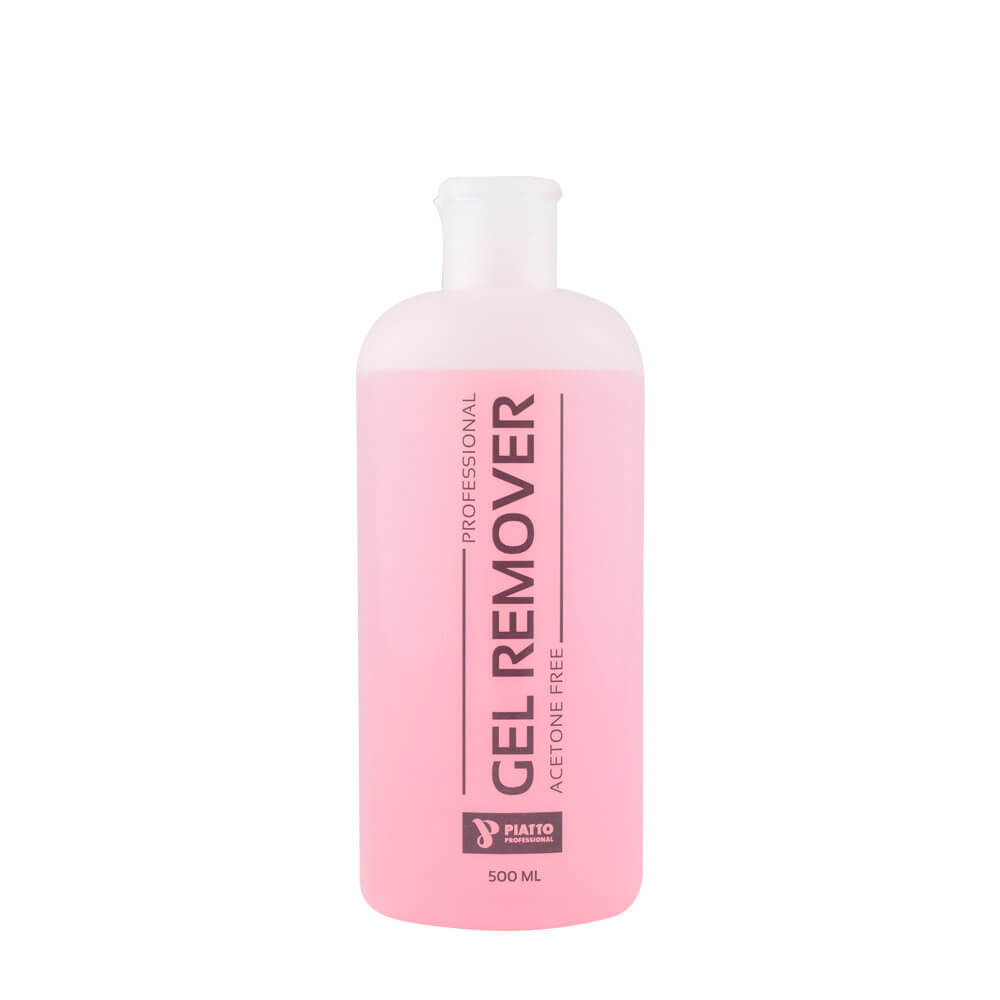 Жидкость для снятия гель-лака и биогеля "Gel Remover" 500 мл Piatto