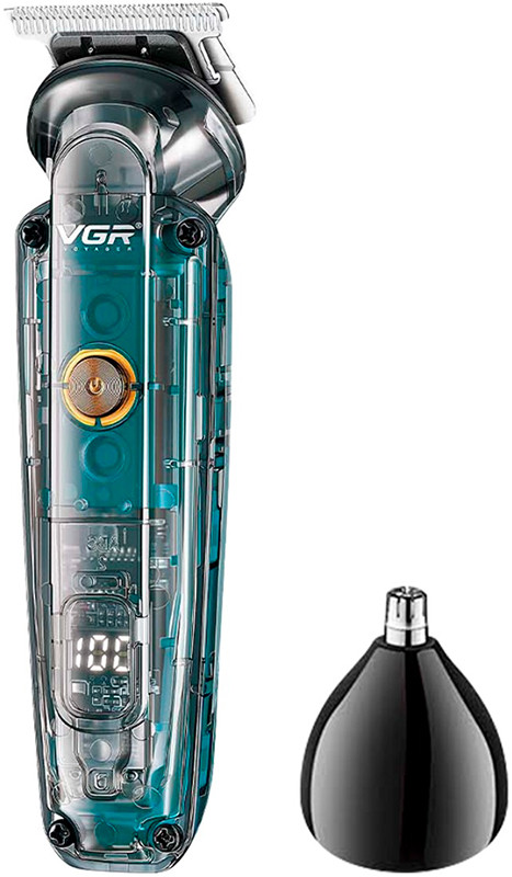 Тример для стрижки 2 в 1 (4 насадки) IPX6 V-949 VGR  Фото 3 