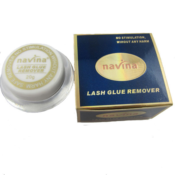 Ремувер NAVINA  для чувствительных глаз 20гр (салатов)*