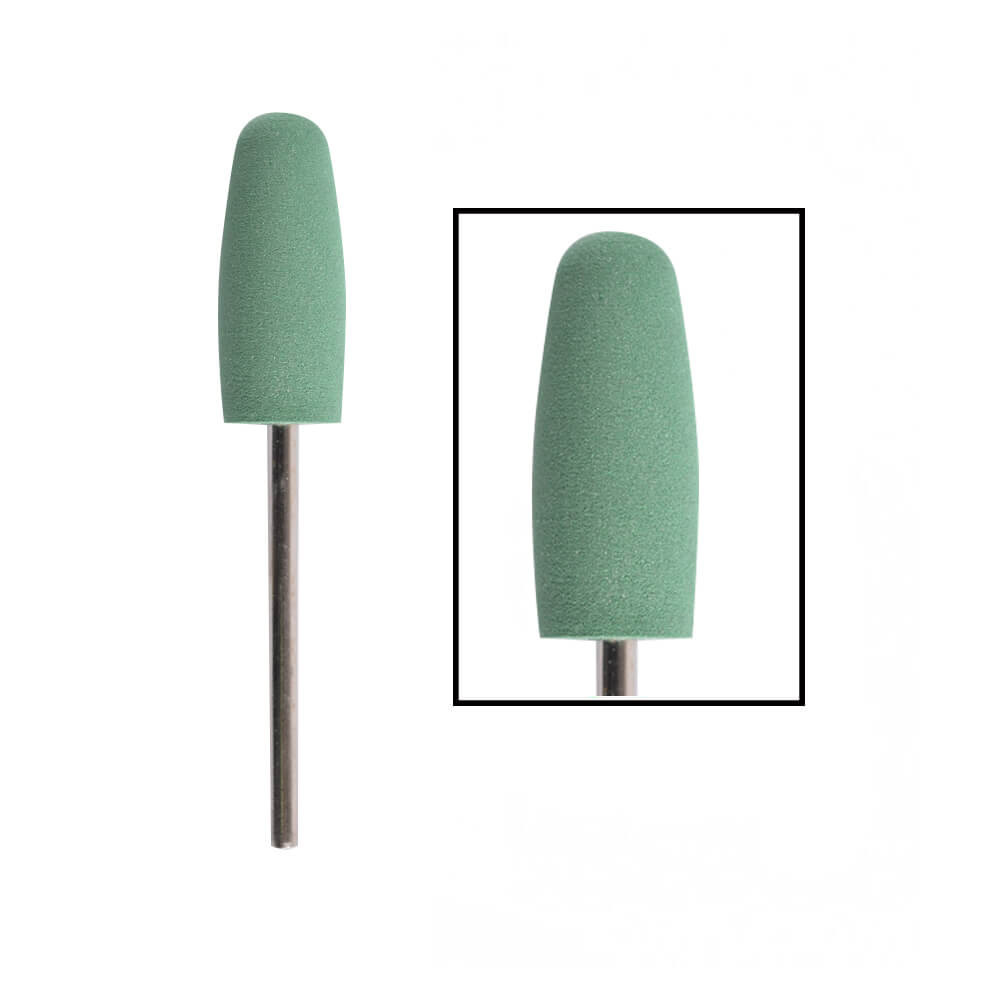 Фреза силиконовая "Пуля длинная" 601G Green