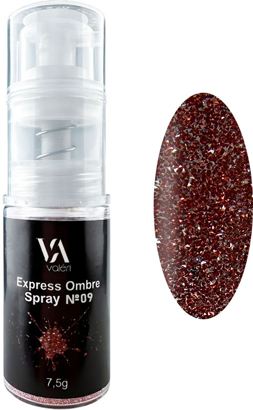 Спрей для ефекту омбре №09 Express Ombre Spray Valeri, 7,5 г