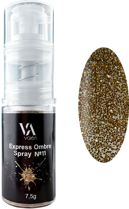 Спрей для ефекту омбре №11 Express Ombre Spray Valeri, 7,5 г