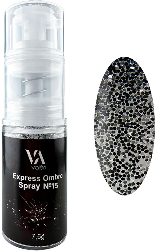 Спрей для эффекта омбре №15 Express Ombre Spray Valeri, 7,5 г