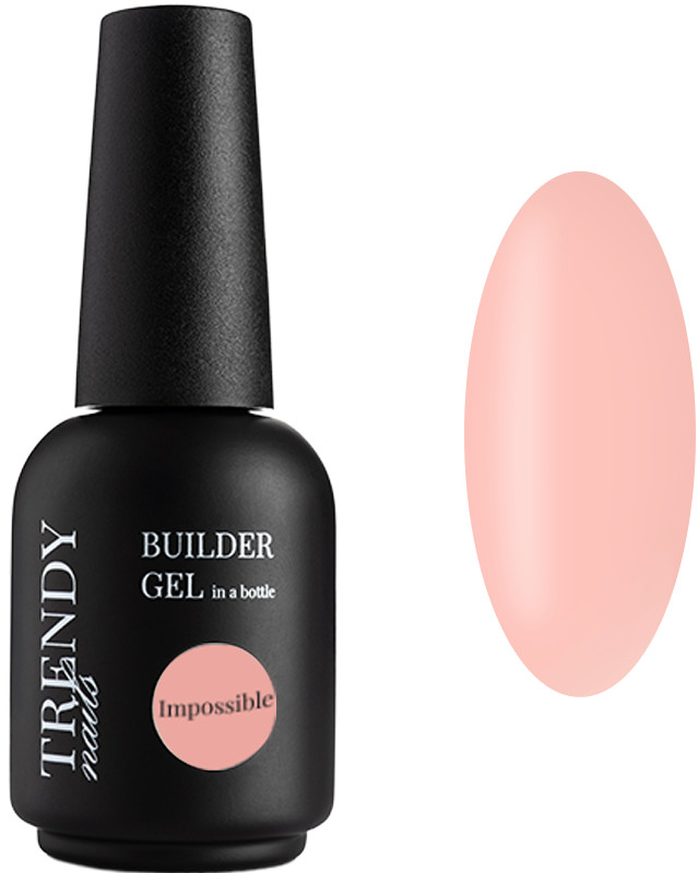 Гель строительный жидкий Builder Gel Impossible HEMA-Free Trendy Nails, 15 мл