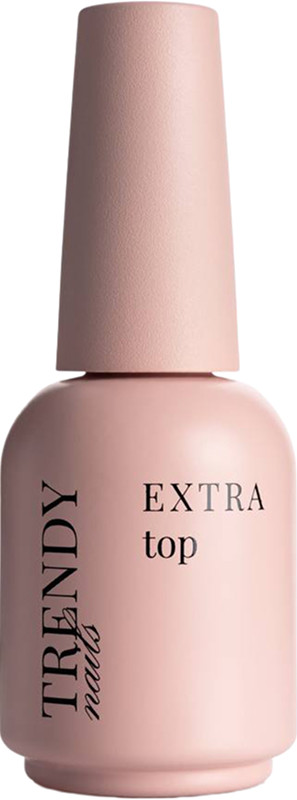 Финишное покрытие без липкого слоя Extra Top HEMA-Free Trendy Nails, 15 мл
