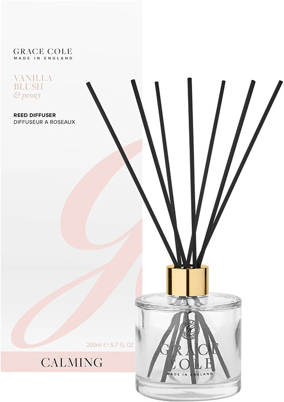 Аромадиффузор Vanilla Blush & Peony Grace Cole, 200 мл
