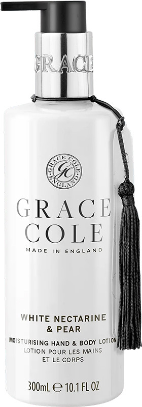 Лосьон для рук и тела White Nectarine & Pear Grace Cole, 300 мл