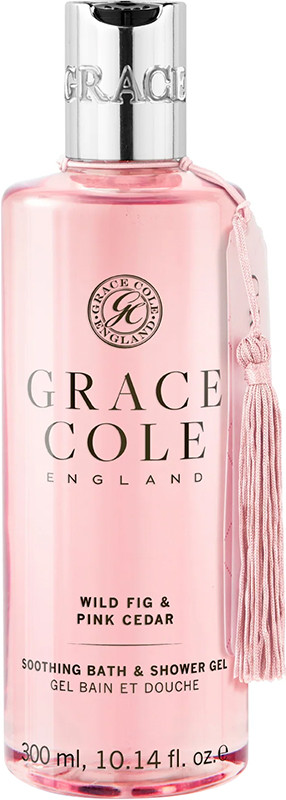 Гель для ванны и душа Wild Fig & Pink Cedarr Grace Cole, 300 мл