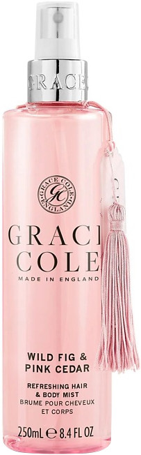 Мист для тела и волос Wild Fig & Pink Cedarr Grace Cole, 250 мл