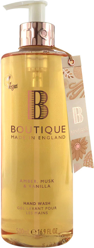 Мыло жидкое для рук Amber Musk & Vanilla Boutique, 500 мл