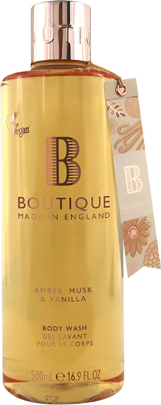 Гель для душа Amber Musk & Vanilla Boutique, 500 мл