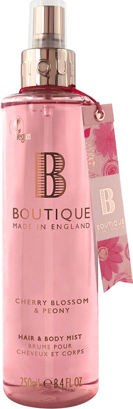Мист для тела и волос Cherry Blossom & Peony Boutique, 250 мл