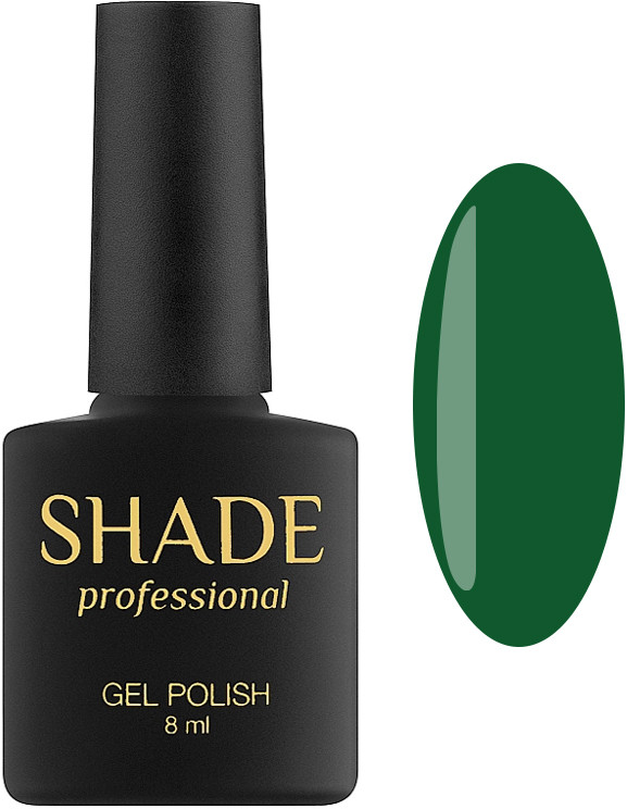 Гель-лак Shade 162(темный весенне-зеленый), 8  мл