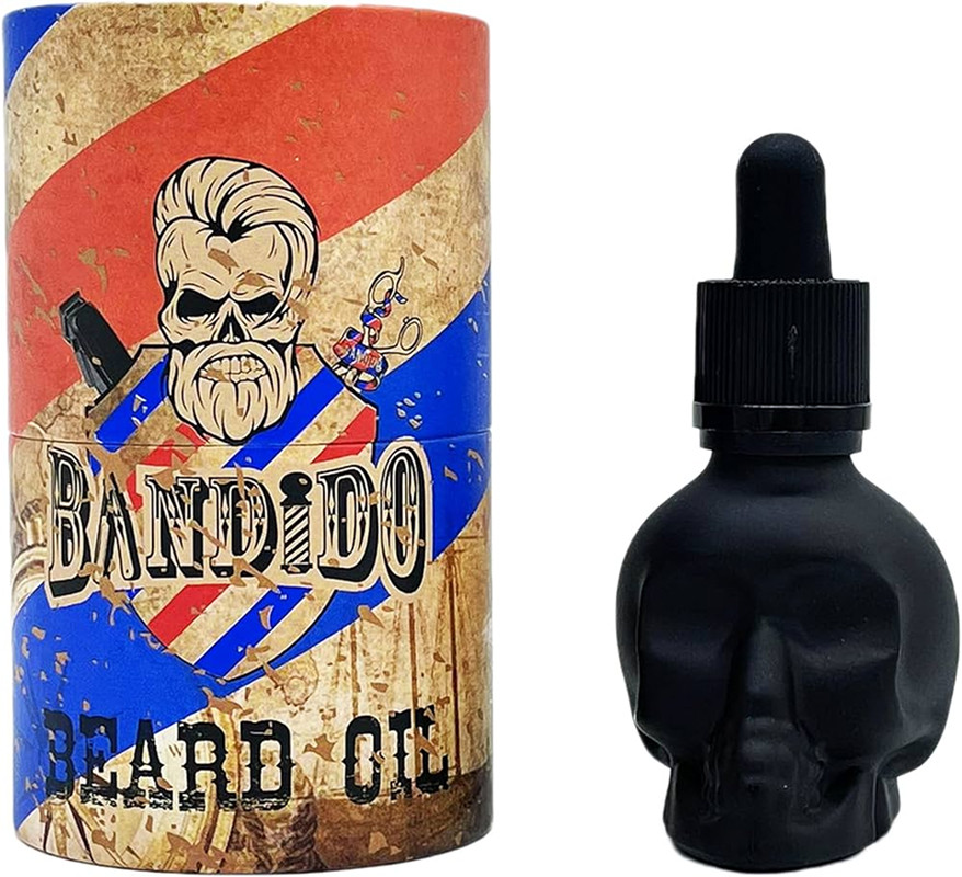 Олія для догляду та росту бороди і вусів Black Bandido, 40 мл