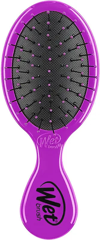 Щітка для волосся Mini Detangler Purple Wet Brush 