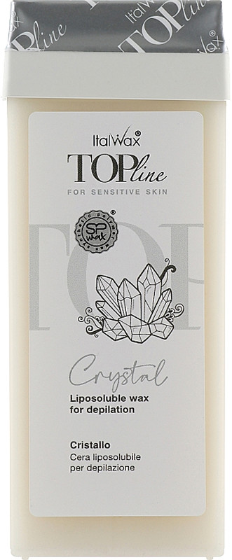 Воск для депиляции в картридже Кристал Top Line ItalWax, 100 мл