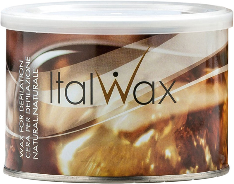 Воск для депиляции в банке теплый Натуральный ItalWax, 400 мл
