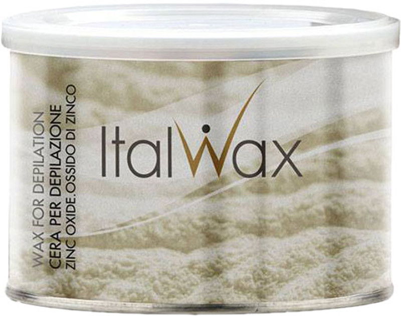 Воск для депиляции в банке теплый Цинк ItalWax, 400 мл