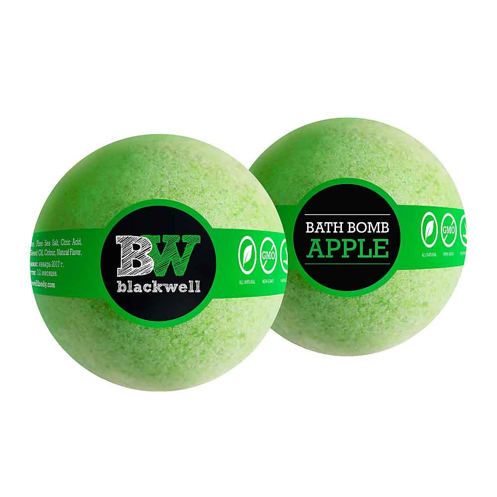Бомбочка для ванны Bath Bomb Apple Blackwell Яблоко 160 гр на beauty-prof.com Фото 2 Бомбочка для ванны Bath Bomb Apple Blackwell Яблоко 160 гр Фото 2