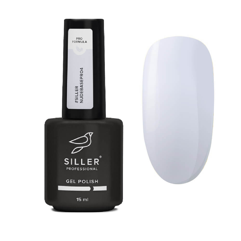 Основа під гель-лак №04 Nude Pro Base Siller, 15 мл