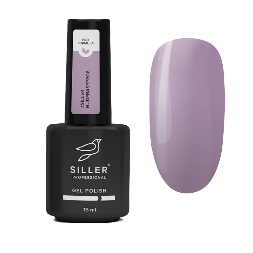 Основа під гель-лак №06 Nude Pro Base Siller, 15 мл
