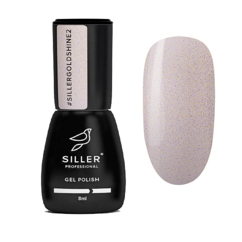 Гель-лак Gold Shine №02 Siller, 8 мл