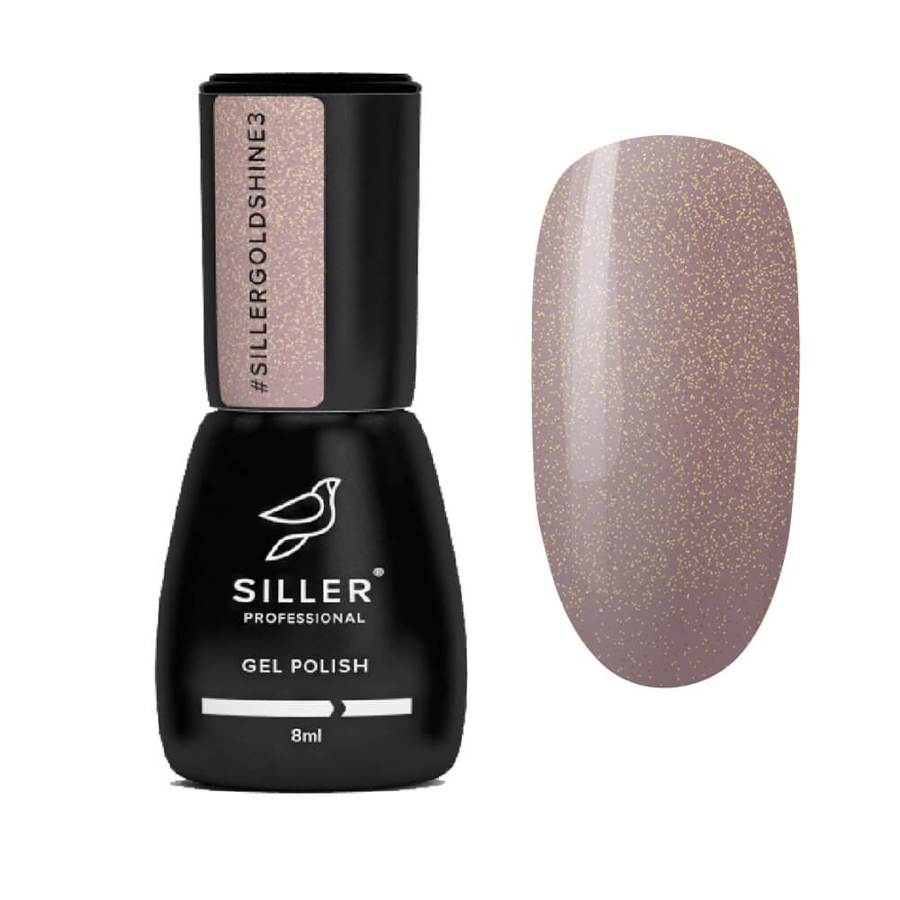 Гель-лак Gold Shine №03 Siller, 8 мл