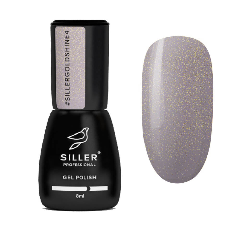 Гель-лак Gold Shine №04 Siller, 8 мл