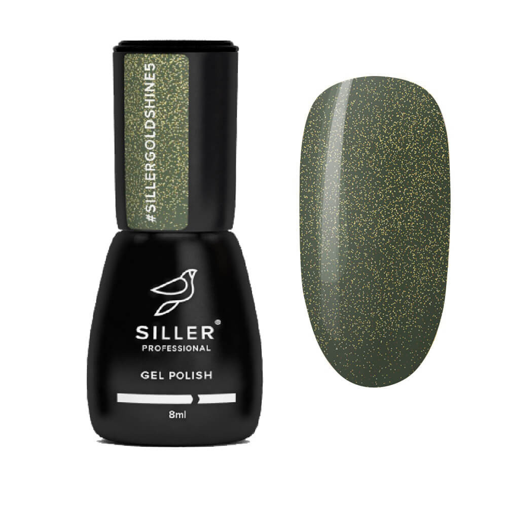 Гель-лак Gold Shine №05 Siller, 8 мл