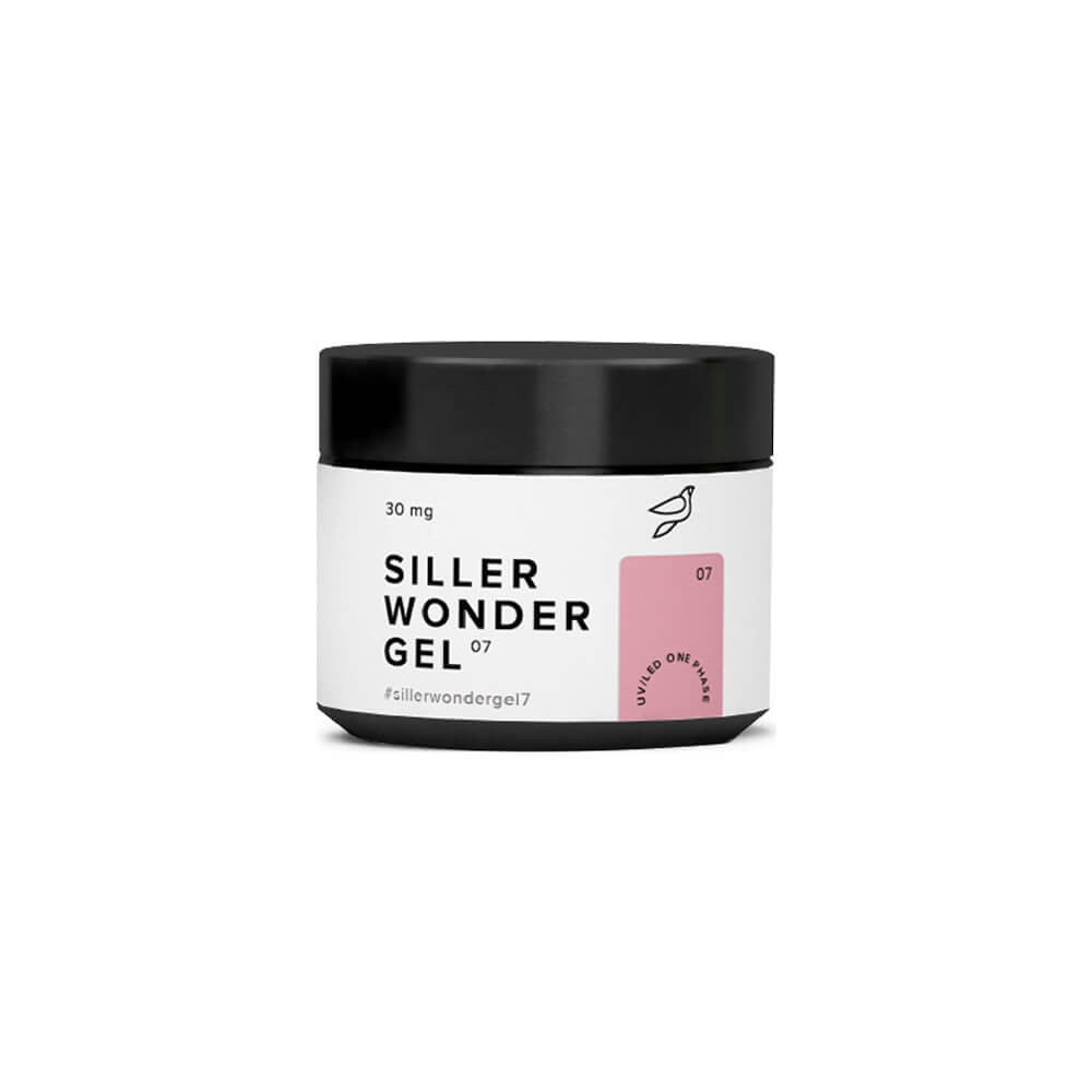 Гель для ногтей UV/LED One Phase Wonder Gel № 7 Siller, 30 мл