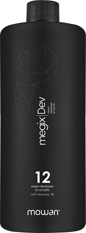 Окислитель кремовый 12 vol 3,6% Megix10 Mowan, 1000 мл