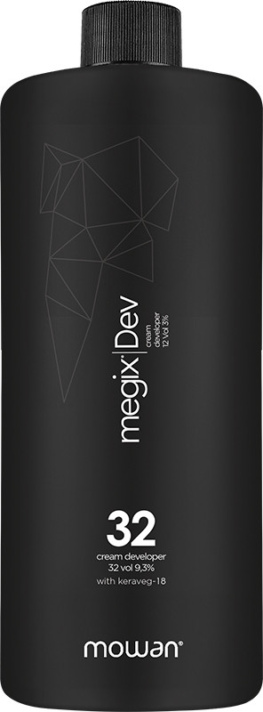 Окислитель кремовый 32 vol 9,3 % Megix10 Mowan, 1000 мл