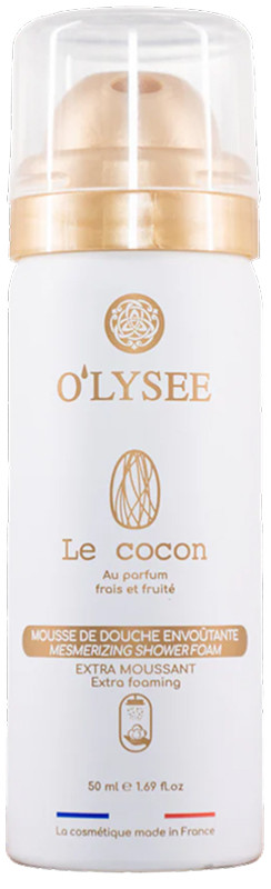 Гель-пена для душа очищающая Extra Foaming Shower Gel Le cocon O'LYSEE, 50 мл