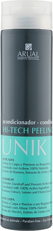 Кондиционер для волос, склонных к появлению перхоти Unik Hi-Tech Peeling Arual, 250 мл