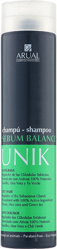 Шампунь для жирных волос Unik Sebum Balance Arual, 250 мл