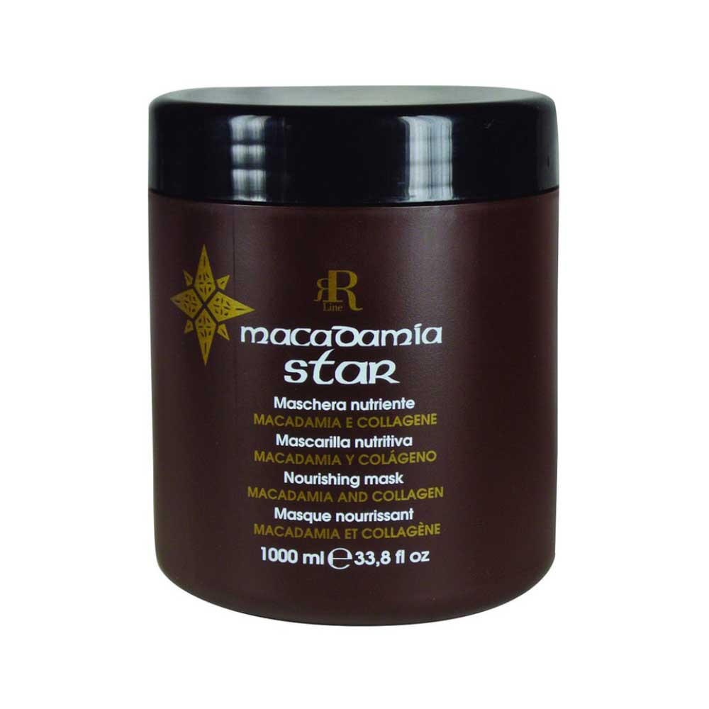 Маска для волос с маслом макадамии и коллагеном Rline, 1000 мл