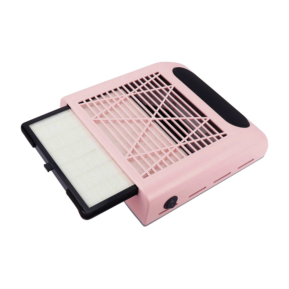 Вытяжка для маникюра с фильтром НЕРА SIMEI 858-8 на 80W розовая на beauty-prof.com Фото 3 Вытяжка для маникюра с фильтром НЕРА SIMEI 858-8 на 80W розовая Фото 3