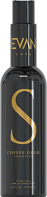 Шампунь для волос для домашнего ухода Coffee Gold Evan Care, 500 мл