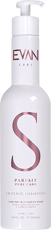 Шампунь для сухого та пошкодженого волосся для домашнього догляду Pure Care Parfait Evan Care, 500 мл